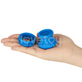 Lovetoy Pinnacle Pro Twin Flex Stretchy Cock and Balls Rings Blue Ball and Cock Toys